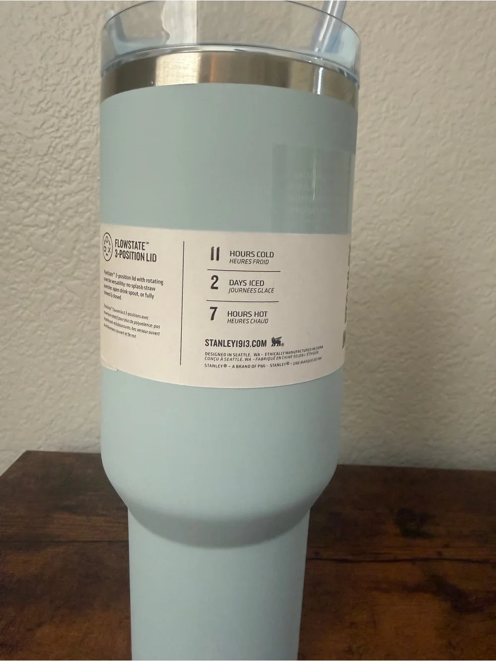 Stanley Quencher H2.0 Tumbler - Pale Blue